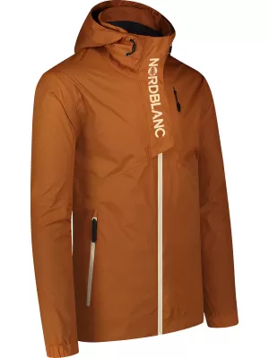 Pánská outdoorová bunda NORDBLANC PIONEER NBSJM8188 HNĚDÁ
