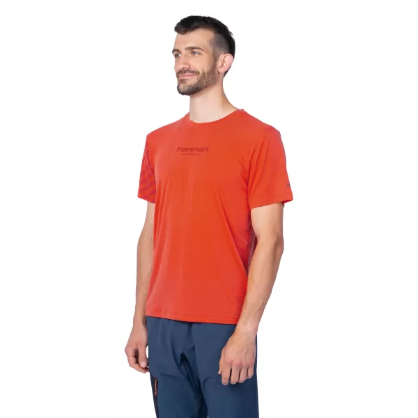  Pánské triko HANNAH BINE SPICY ORANGE 