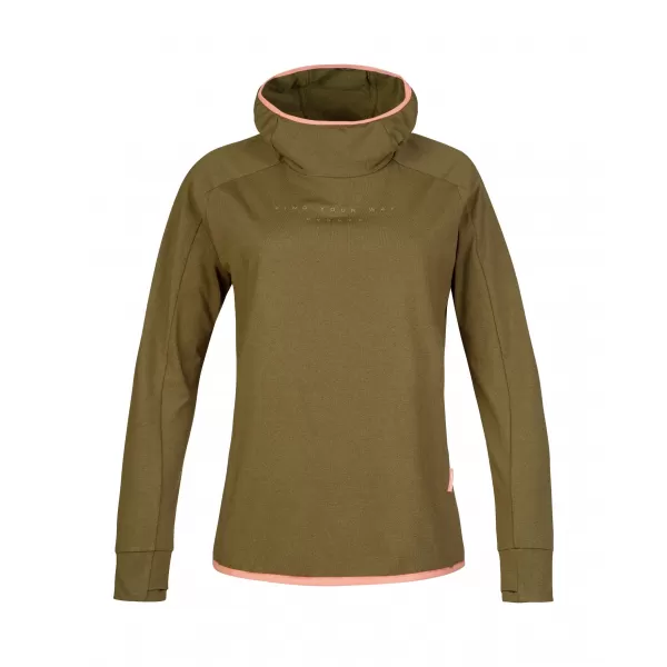  Dámská mikina HANNAH NYMA HOODY BEECH MEL 