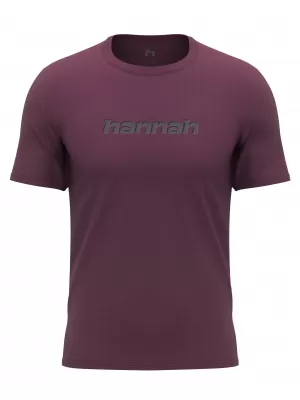 Pánské triko HANNAH BINE RED MAHOGANY
