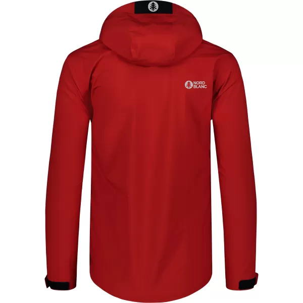  Pánská 3LL outdoorová bunda NORDBLANC NOMAD NBSJM8182 ENERGICKÁ ČERVENÁ 
