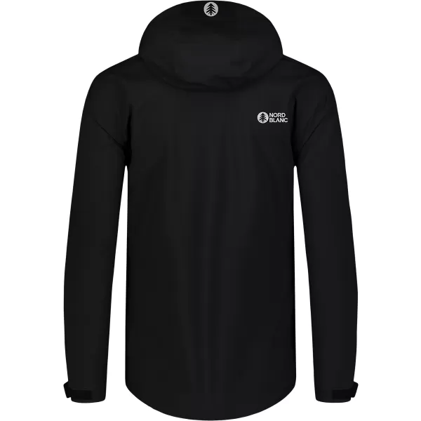  Pánská 3LL outdoorová bunda NORDBLANC NOMAD NBSJM8182 ČERNÁ 
