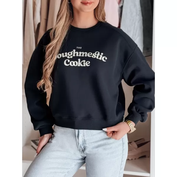  Dámská mikina DSTREET COOKIES TMAVĚ MODRÁ 