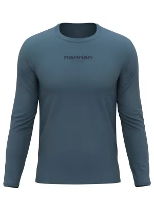 Pánské triko HANNAH BINE L/S ANTHRACITE