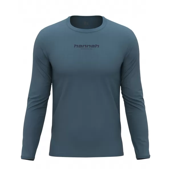  Pánské triko HANNAH BINE L/S ANTHRACITE 