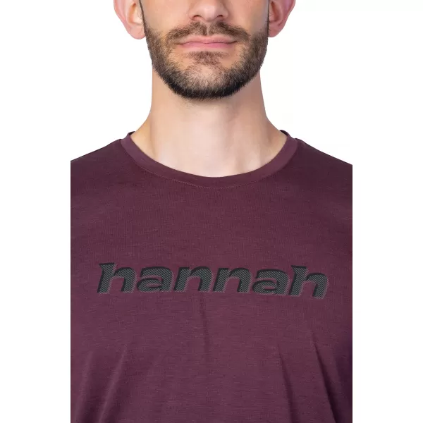  Pánské triko HANNAH BINE RED MAHOGANY 