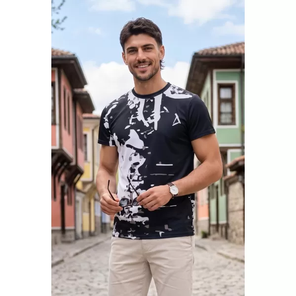  Pánské funkční triko premium plus  ALTISPORT VOJ/ALM057TR02 ČERNÁ 