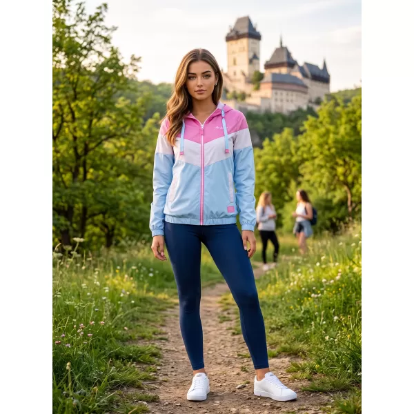  Dámská bunda ALTISPORT EDNA SVĚTLE RŮŽOVÁ 