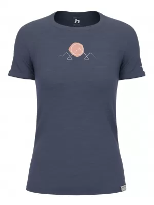 Dámské triko HANNAH SELIA II OMBRE BLUE