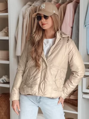 Dámská bunda DSTREET MARISSIA BÉŽOVÁ