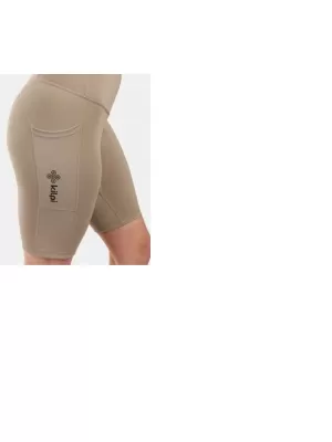 Dámské krátké legíny KILPI ARTEMI-W YL0426KI KHAKI