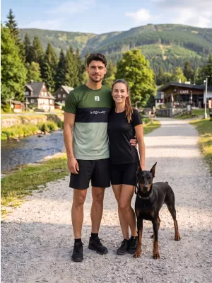 Pánské funkční triko premium plus ALTISPORT VOJ/ALM051TR02 KHAKI