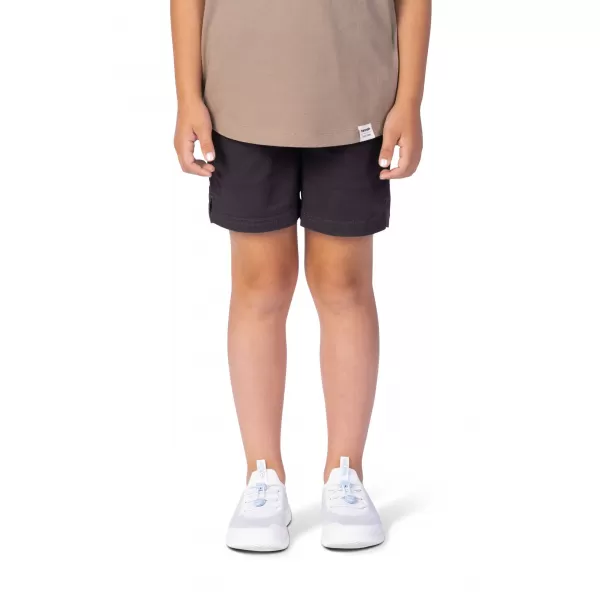  Dětské kraťasy HANNAH RIKI JR BLACK BEAN 