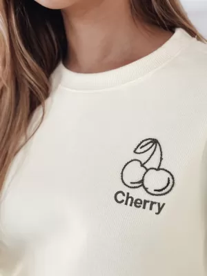 Dámská mikina DSTREET CHERSOFT BÍLÁ