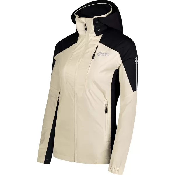  Dámská outdoorová bunda NORDBLANC LADYMOON NBSJL8187 BÉŽOVÁ 
