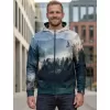 Pánská funkční mikina na zip premium ALTISPORT VOJ/ALM030MI02 LES/ZELENÁ