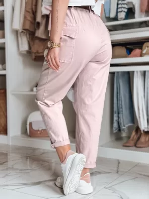 Dámské kalhoty DSTREET GOTRENDI RŮŽOVÁ