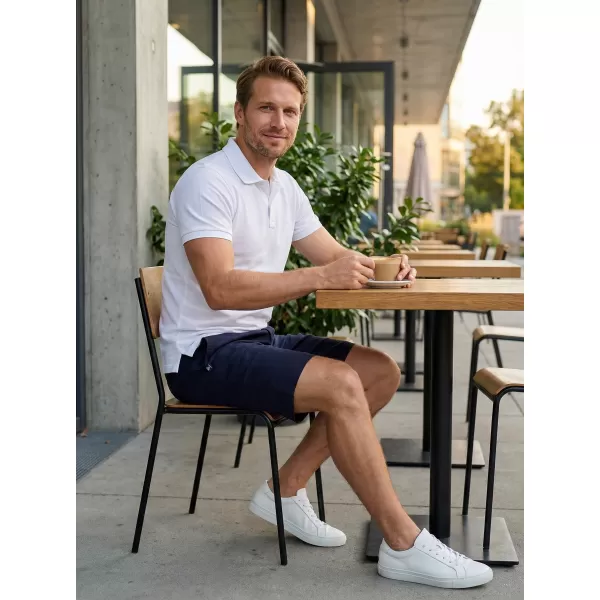  Pánské kraťasy KIXMI USTIN TMAVĚ MODRÁ 