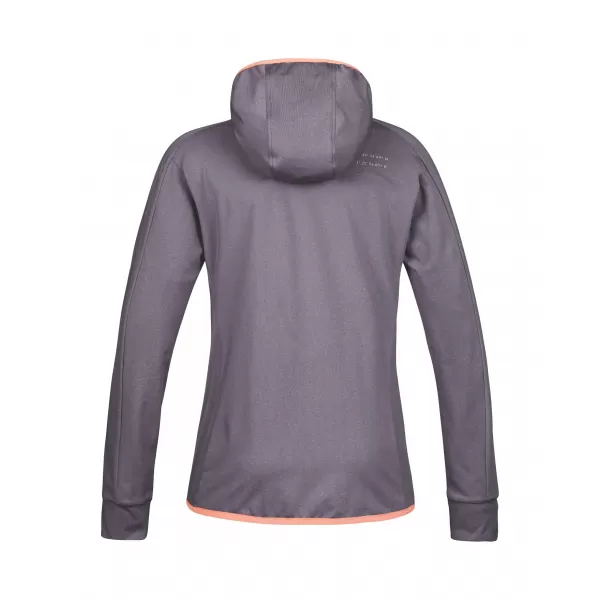  Dámská mikina HANNAH NYMA HOODY GRAY RIDGE MEL 