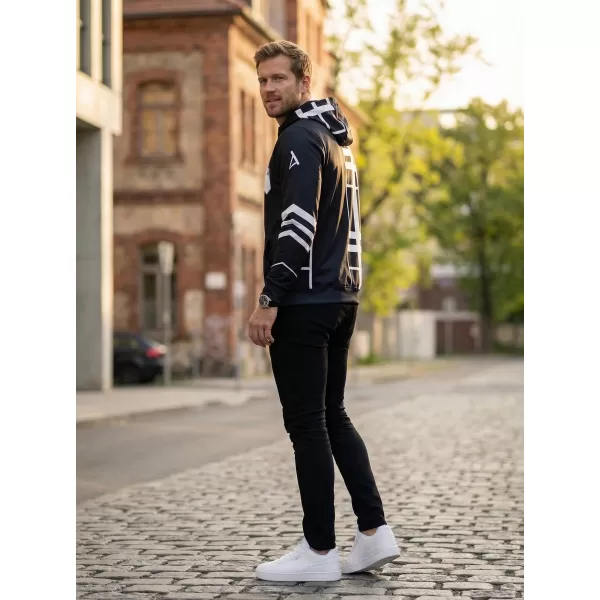  Pánská funkční mikina na zip premium ALTISPORT VOJ/ALM098MI02 SHIBA 
