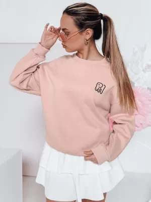 Dámská mikina DSTREET SOFTSLON RŮŽOVÁ