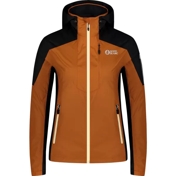  Dámská outdoorová bunda NORDBLANC LADYMOON NBSJL8187 HNĚDÁ 