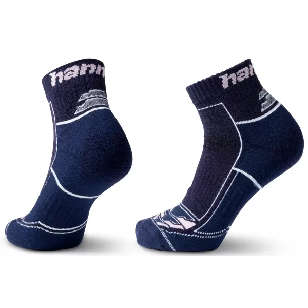  Dámské ponožky HANNAH WALK LITE W II DARK BLUE/PINK 
