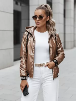 Dámská bunda DSTREET BOMBESS BÉŽOVÁ