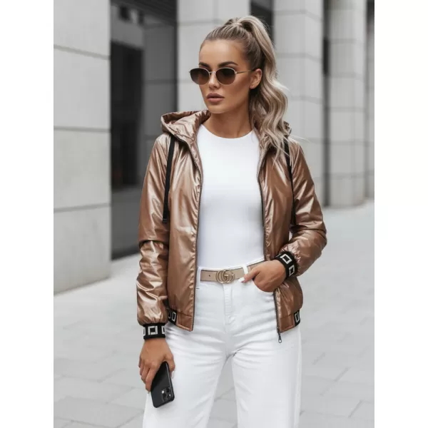  Dámská bunda DSTREET BOMBESS BÉŽOVÁ 