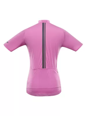 Dámský cyklistický dres ALPINE PRO SAGENA 2 RŮŽOVÁ