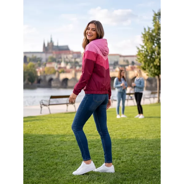  Dámská bunda ALTISPORT EDNA VÍNOVÁ 