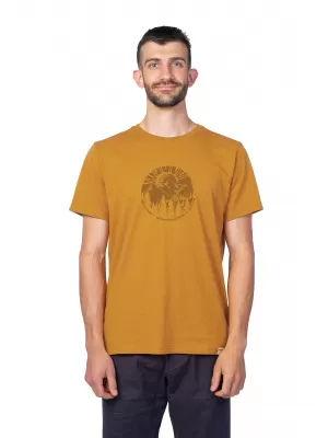Pánské triko HANNAH LUKE SPRUCE YELLOW