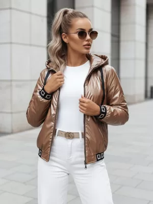 Dámská bunda DSTREET BOMBESS BÉŽOVÁ