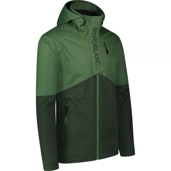  Pánská outdoorová bunda NORDBLANC PIONEER NBSJM8188 ZELENÁ 