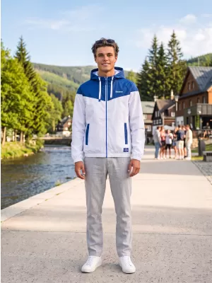 Pánská bunda ALTISPORT EDMON MODRÁ