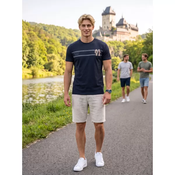  Pánské triko ALTISPORT EBEN ČERNÁ 