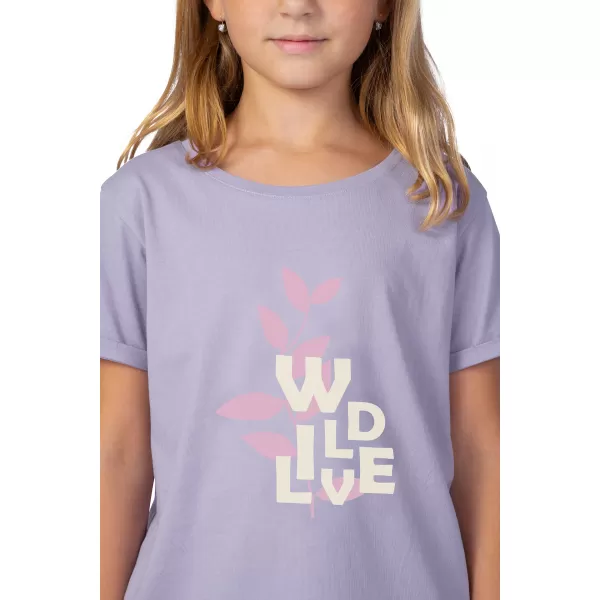  Dětské triko HANNAH CLOE JR LAVENDER AURA 
