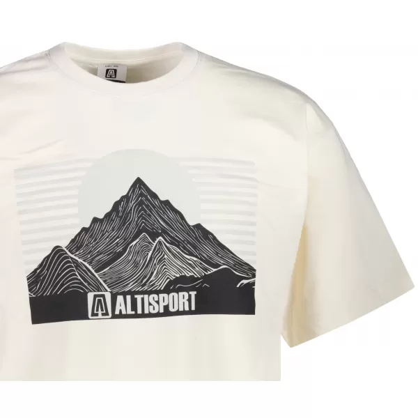  Pánské tričko ALTISPORT ALM188812 MANDLOVÁ 