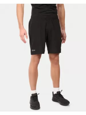 Pánské fitness šortky KILPI BRAY-M YM0427KI ČERNÁ