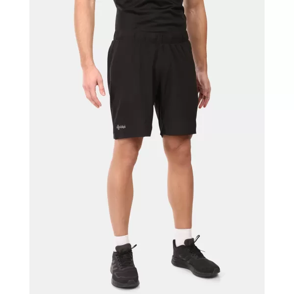  Pánské fitness šortky KILPI BRAY-M YM0427KI ČERNÁ 