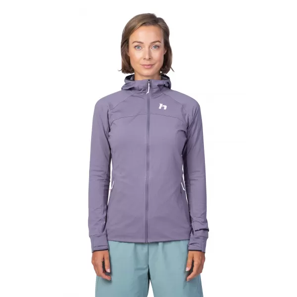  Dámská mikina HANNAH ELI HOODY GRAY RIDGE MEL 