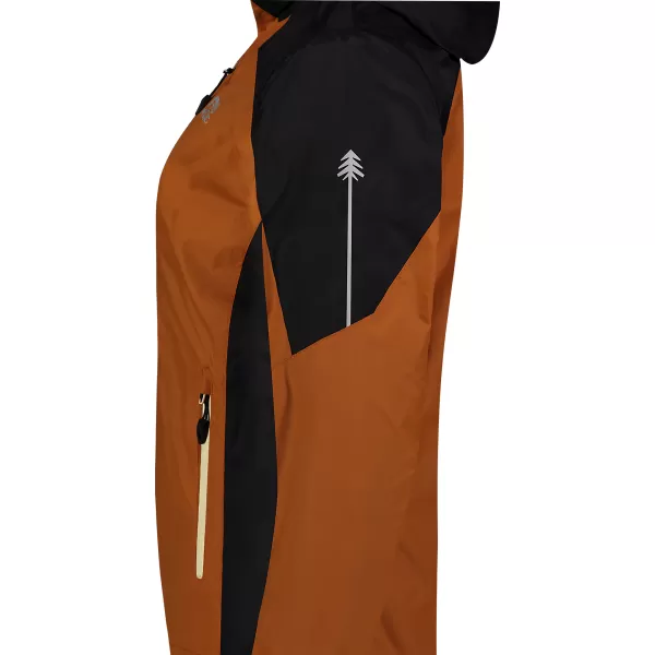  Dámská outdoorová bunda NORDBLANC LADYMOON NBSJL8187 HNĚDÁ 