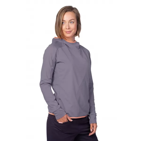  Dámská mikina HANNAH NYMA HOODY GRAY RIDGE MEL 