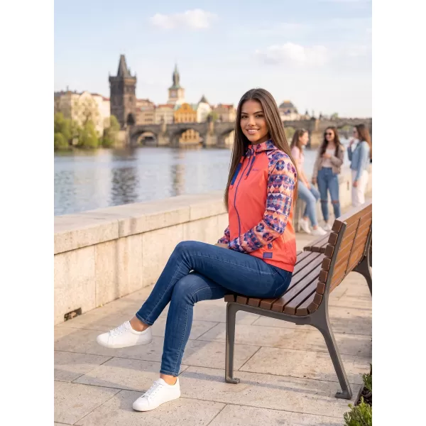  Dámská bunda ALTISPORT EDRIA KORÁLOVÁ 
