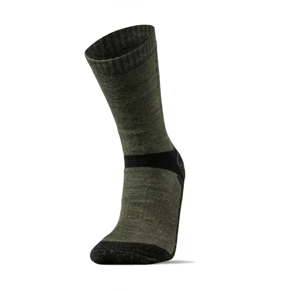  Pánské ponožky HANNAH WALK II GREEN/ANTHRACITE 