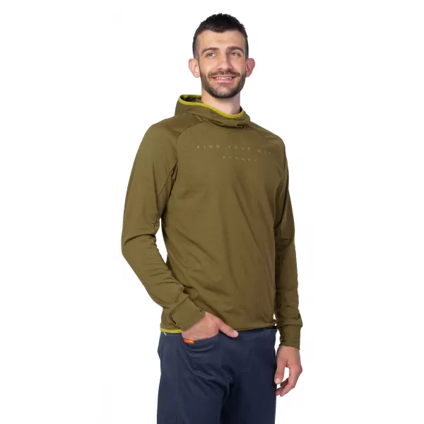  Pánská mikina HANNAH THONY HOODY BEECH MEL 