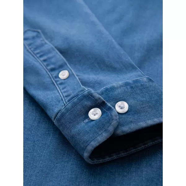  Pánská košile OMBRE OM-SHDS-0180 BLUE 