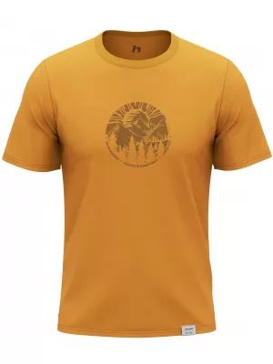 Pánské triko HANNAH LUKE SPRUCE YELLOW