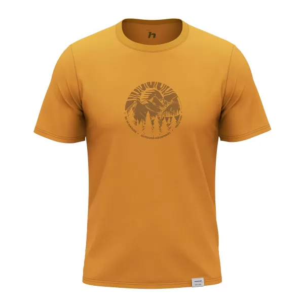  Pánské triko HANNAH LUKE SPRUCE YELLOW 