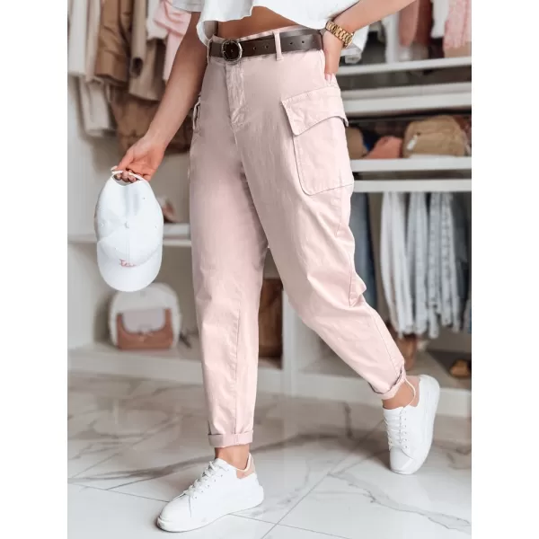  Dámské kalhoty DSTREET GOTRENDI RŮŽOVÁ 